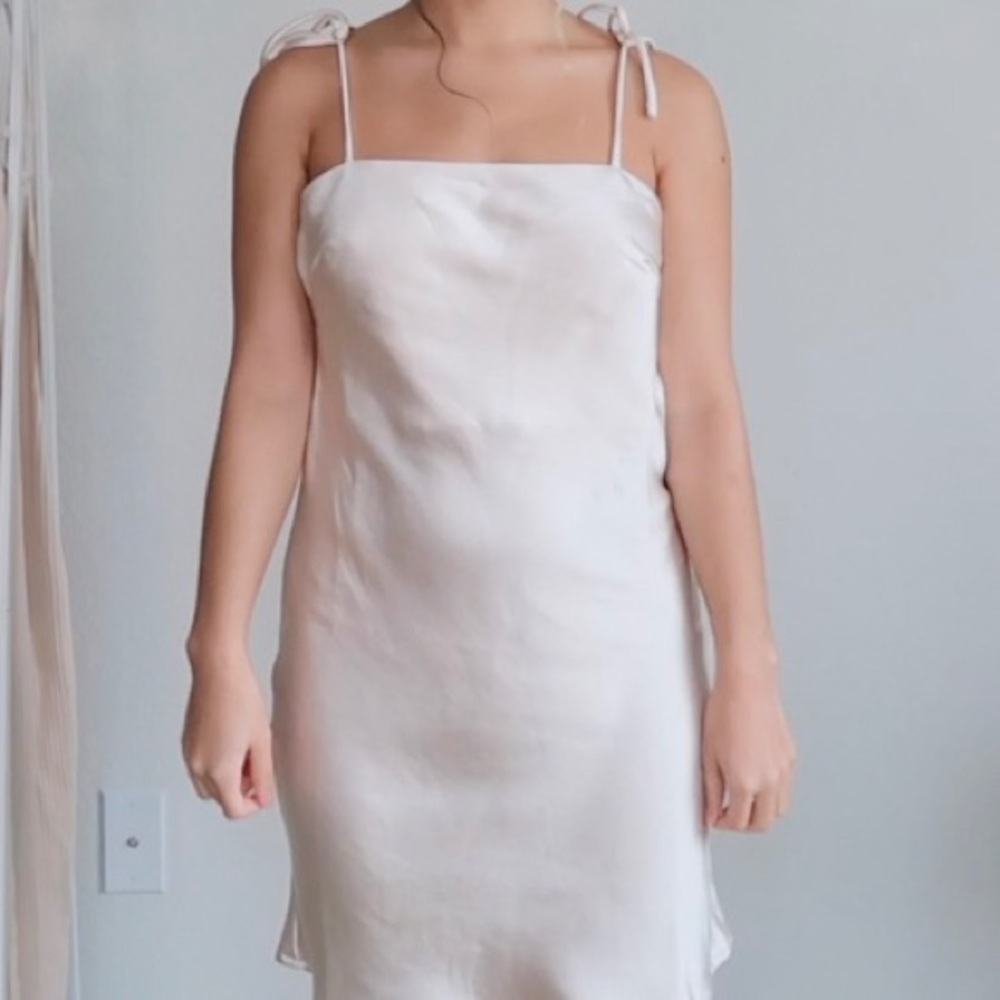 silk dress
